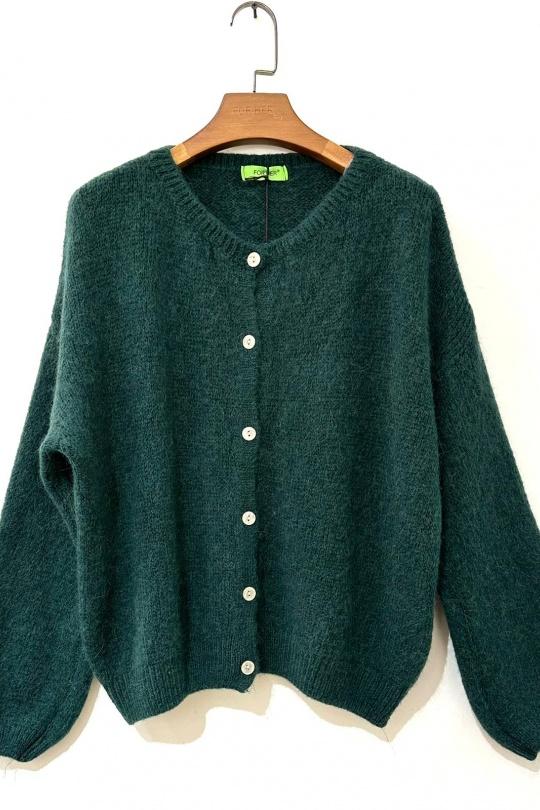 Gilets Femme Vert clair For Her Paris (SHINIE) 9605 Efashion Paris