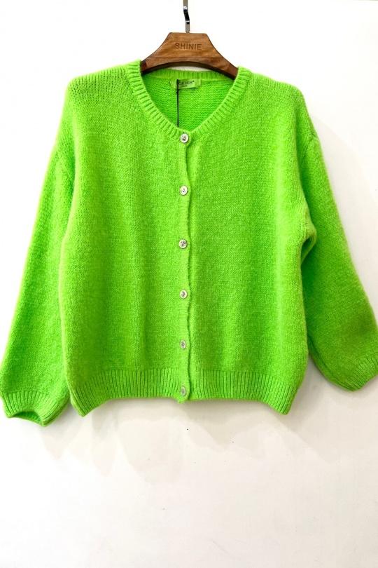 Gilets Femme Vert clair For Her Paris (SHINIE) 9605 Efashion Paris