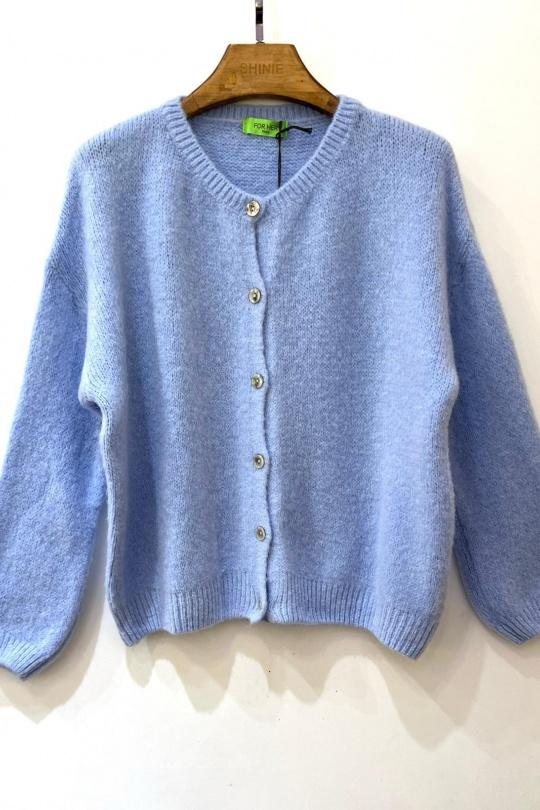 Gilets Femme Vert clair For Her Paris (SHINIE) 9605 Efashion Paris