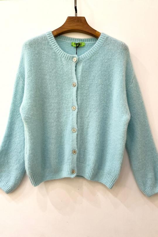 Gilets Femme Vert clair For Her Paris (SHINIE) 9605 Efashion Paris