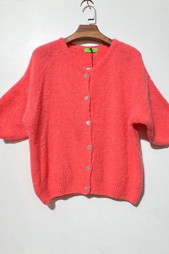 Gilets Femme Vert clair For Her Paris (SHINIE) 9615 Efashion Paris