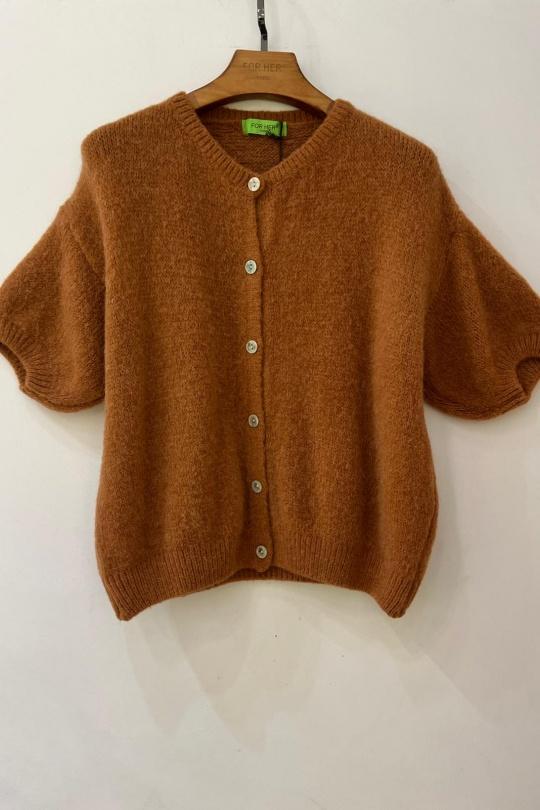 Gilets Femme Vert clair For Her Paris (SHINIE) 9615 Efashion Paris