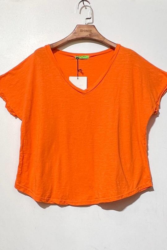 T-shirts Femme Noir For Her Paris (SHINIE) 0813 Efashion Paris