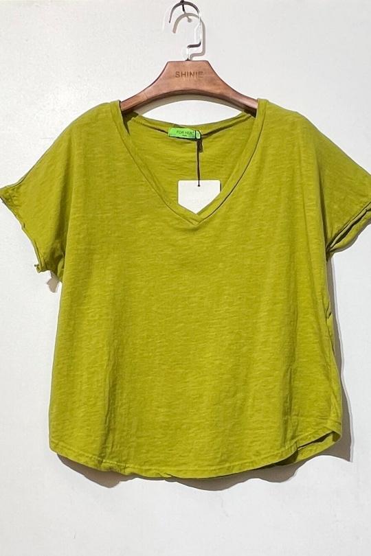 T-shirts Femme Noir For Her Paris (SHINIE) 0813 Efashion Paris