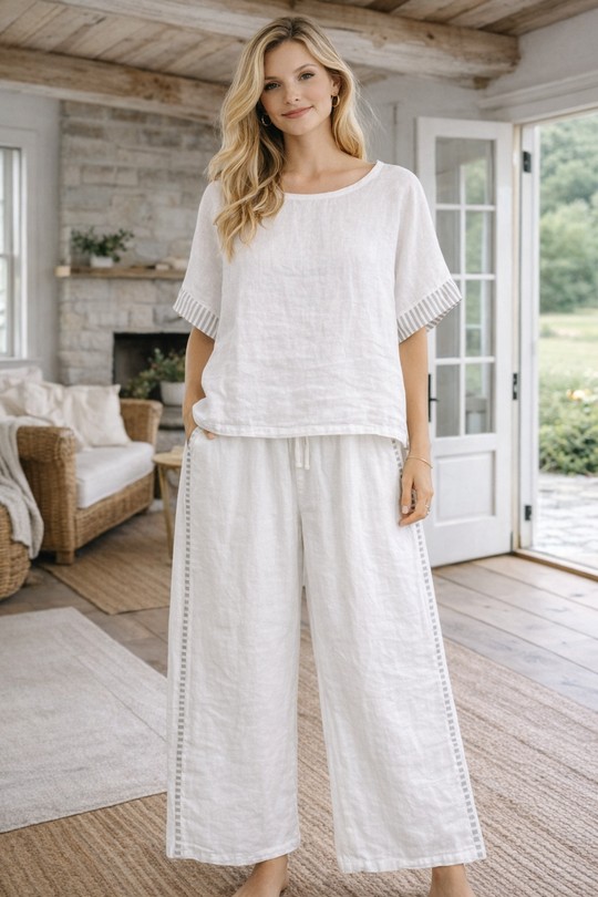 Ensembles Femme Blanc For Her Paris (SHINIE) 9816&9817 Efashion Paris