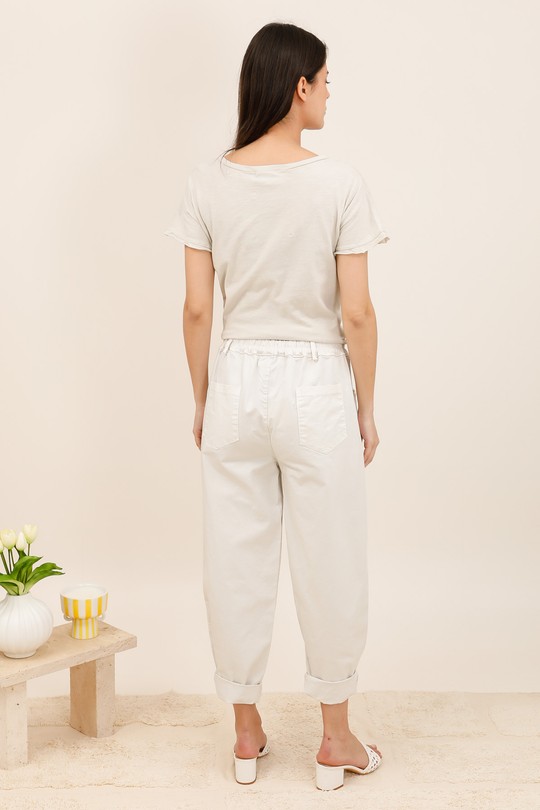 Trousers Women Beige For Her Paris (SHINIE) 9806d Efashion Paris