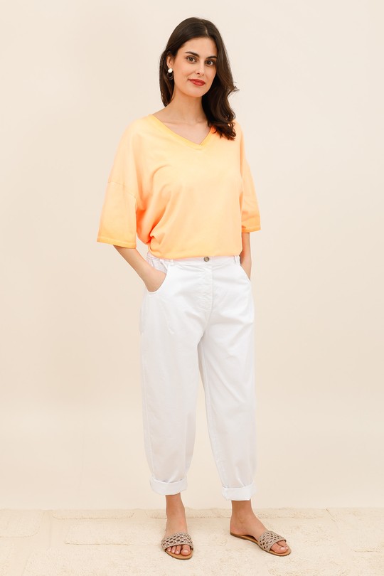 Trousers Women Beige For Her Paris (SHINIE) 9806d Efashion Paris