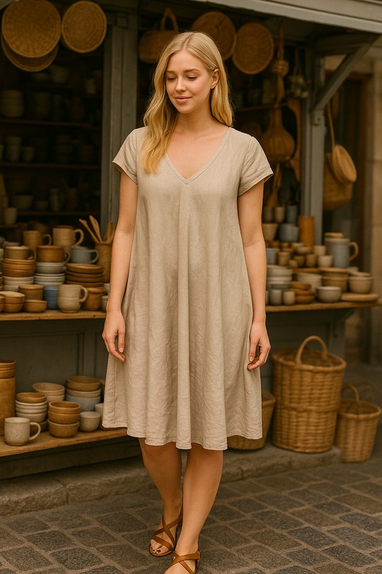 Robes mi-longues Femme Corail For Her Paris (SHINIE) 8212d Efashion Paris