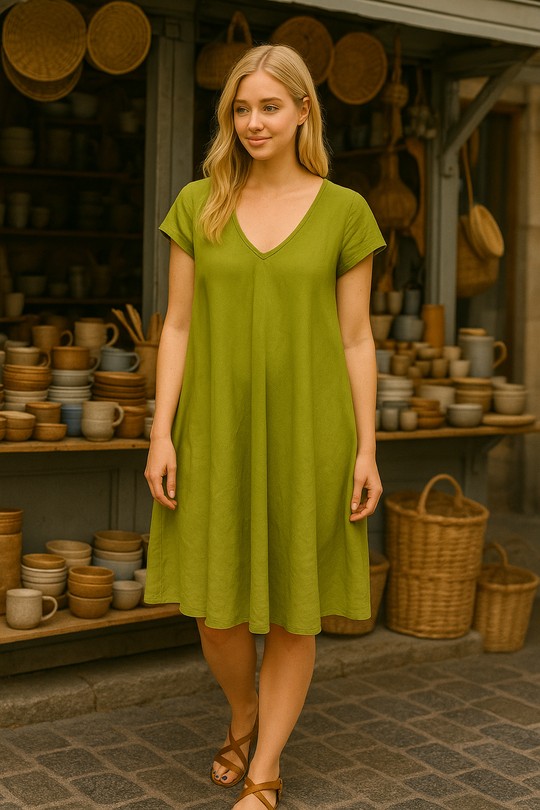 Robes mi-longues Femme Corail For Her Paris (SHINIE) 8212d Efashion Paris