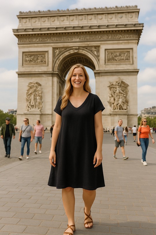 Robes mi-longues Femme Corail For Her Paris (SHINIE) 8212d Efashion Paris