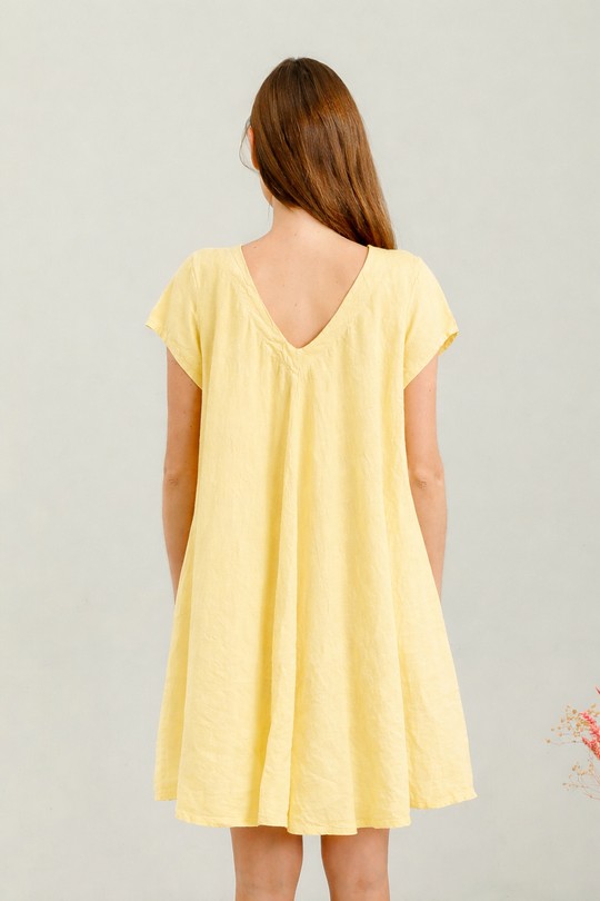 Robes & Combinaisons Femme Jaune clair For Her Paris (SHINIE) 8212d Efashion Paris