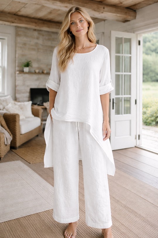 Ensembles Femme Blanc For Her Paris (SHINIE) 8213d Efashion Paris