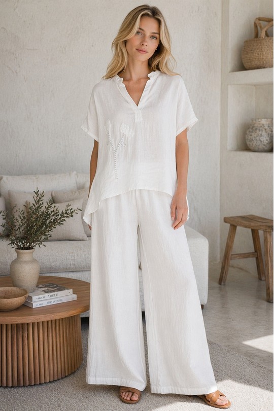 Tops Femme Blanc For Her Paris (SHINIE) 6601d Efashion Paris