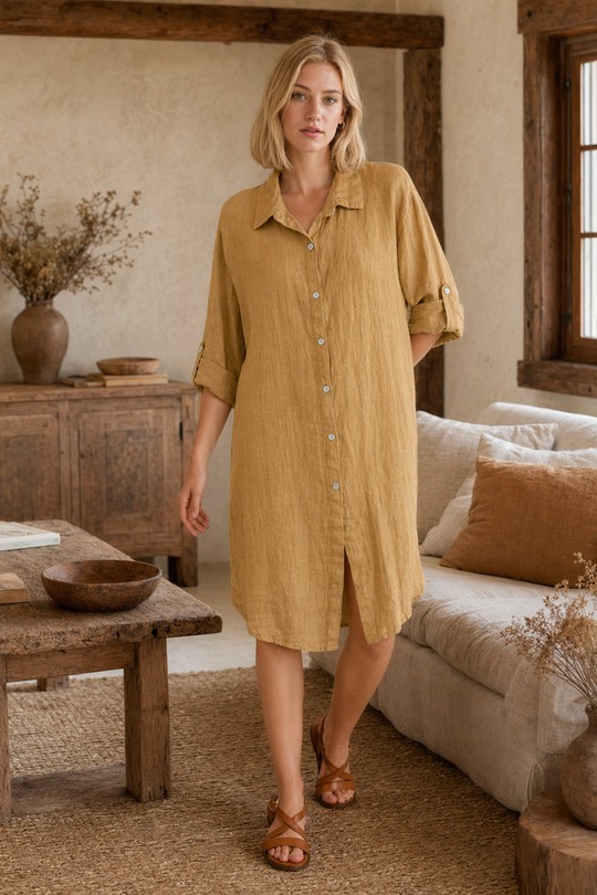 Midi dresses Women Camel For Her Paris (SHINIE) 6609d Efashion Paris