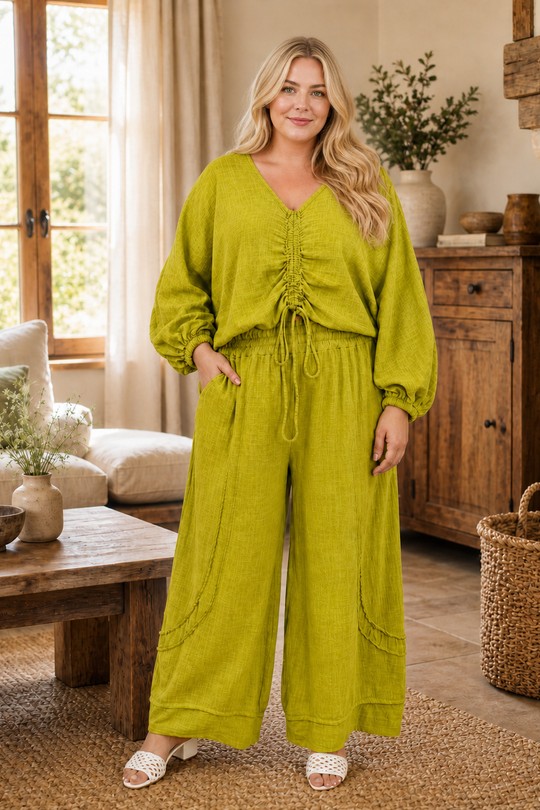 Ensembles Femme Marron For Her Paris (SHINIE) 9819&9820 Plus Size Efashion Paris