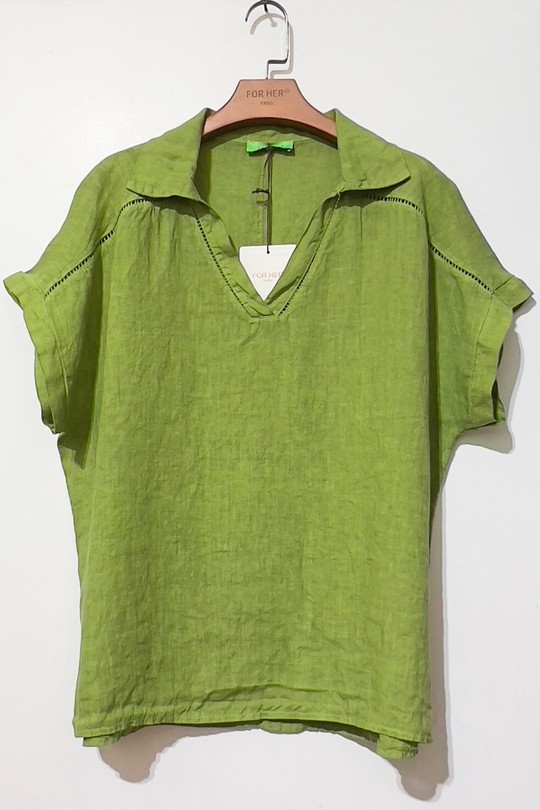 Tops Femme Blanc For Her Paris (SHINIE) 8219 Efashion Paris