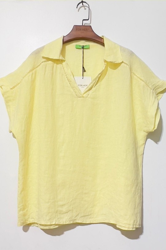 Tops Femme Blanc For Her Paris (SHINIE) 8219 Efashion Paris