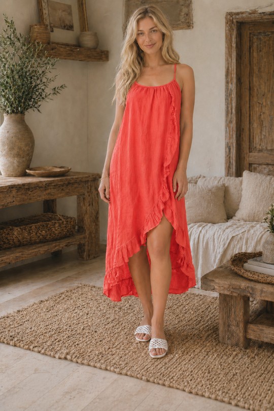 Robes mi-longues Femme Marine For Her Paris (SHINIE) 8227 Efashion Paris
