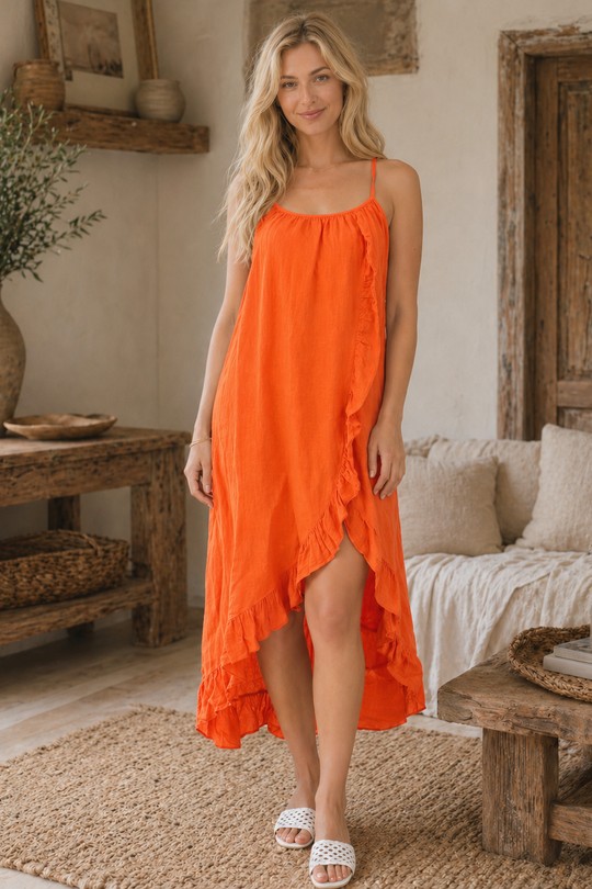 Robes mi-longues Femme Marine For Her Paris (SHINIE) 8227 Efashion Paris