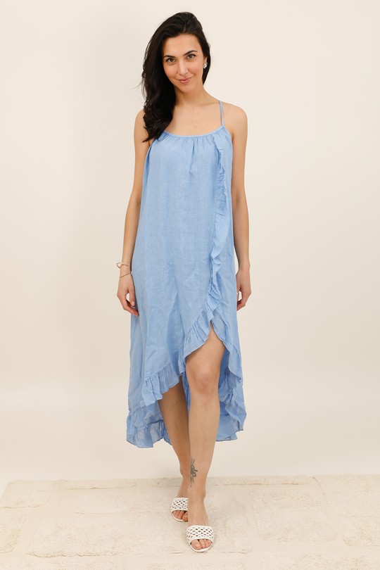 Robes mi-longues Femme Marine For Her Paris (SHINIE) 8227 Efashion Paris