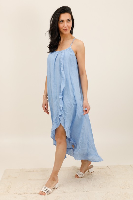 Robes mi-longues Femme Marine For Her Paris (SHINIE) 8227 Efashion Paris
