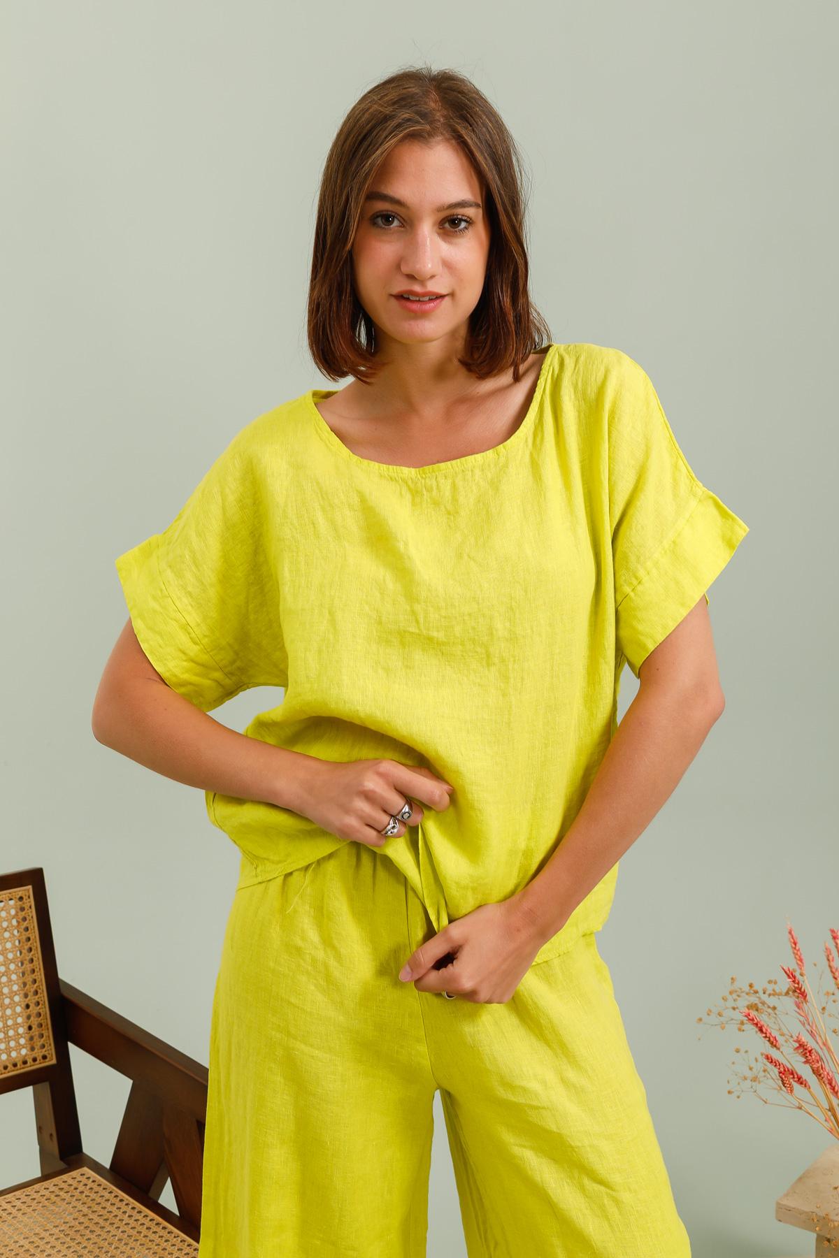 Tops Femme Jaune clair For Her Paris (SHINIE) 1813 #c Efashion Paris