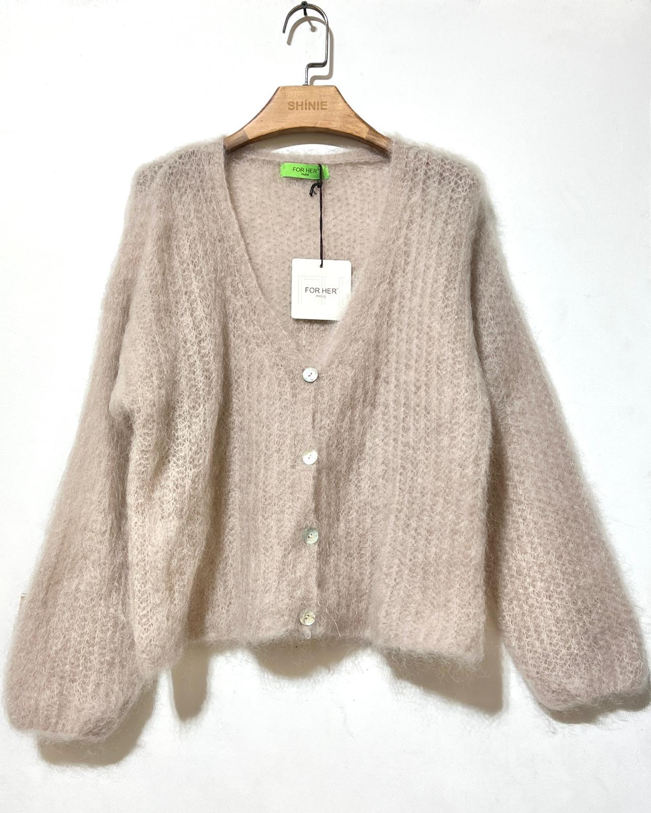 Gilets Femme Rose fluo For Her Paris (SHINIE) 9237A #c Efashion Paris