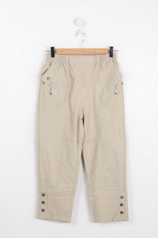 Pantacourts Femme Bleu marine J.S.T FOR MY (GRANDE TAILLE ) K8889A20 Efashion Paris