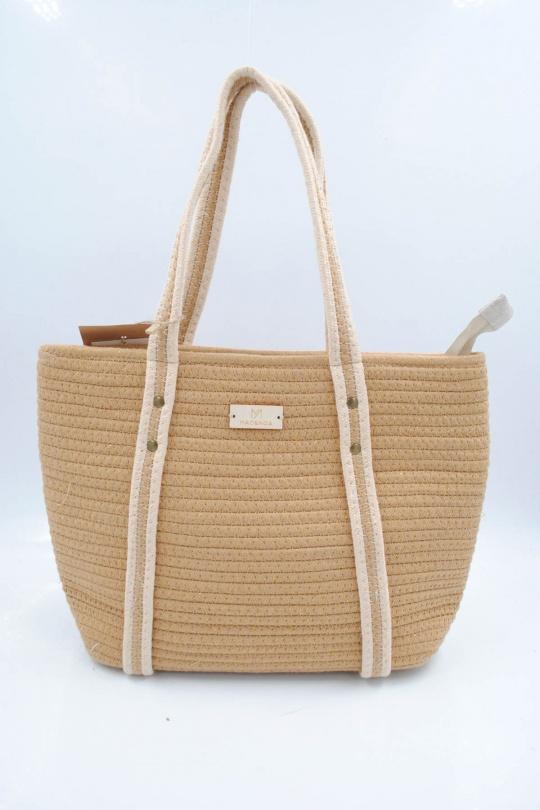 Cabas Maroquinerie Camel Systyle MXQM-250219099 Efashion Paris