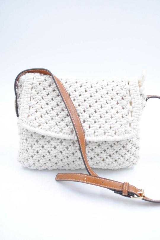Sacs à bandoulière Maroquinerie Blanc Systyle CN-25025 Efashion Paris