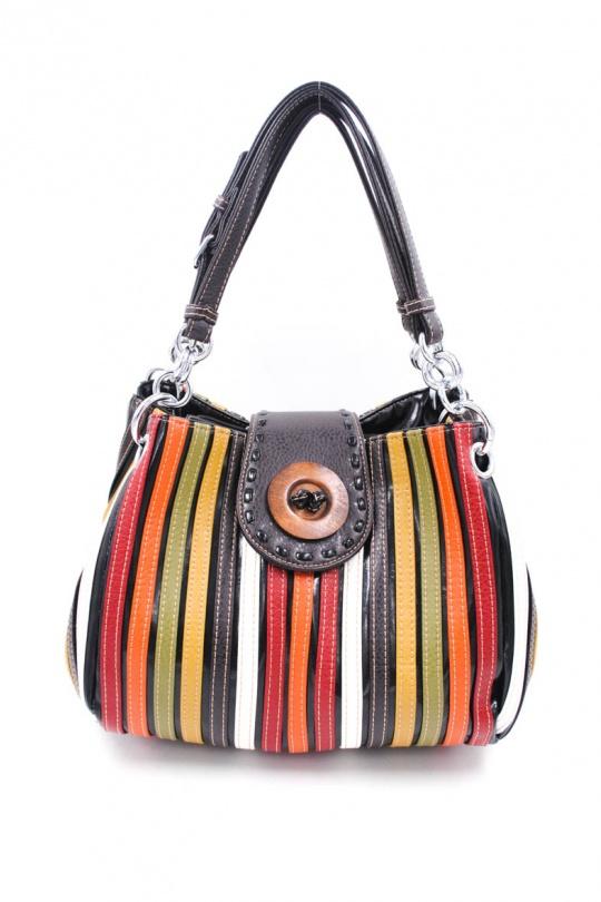 Handbags Bags Orange Systyle D8005-1-3 Efashion Paris