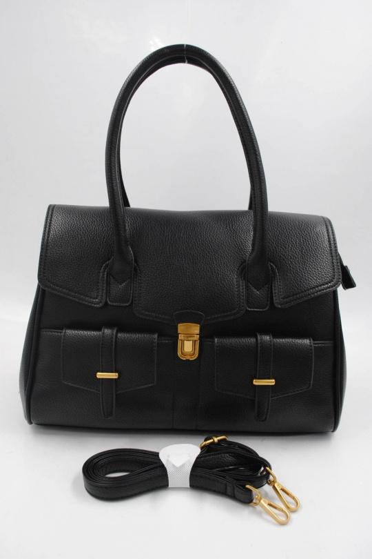 Borse a mano Borse Black Systyle PB-S-6305-30 Efashion Paris