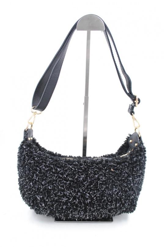 Sacs à bandoulière Maroquinerie Noir Systyle IT-919 Efashion Paris