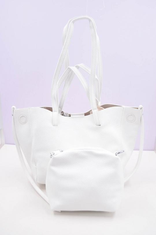 Sacs à main Maroquinerie Taupe clair Systyle 8567 Efashion Paris