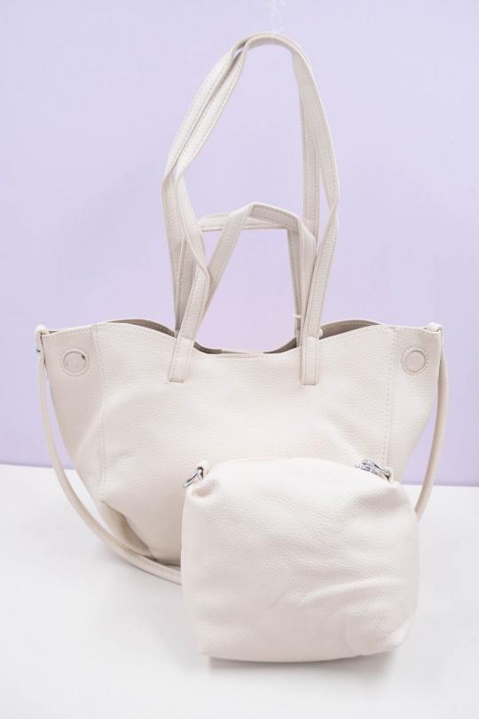 Sacs à main Maroquinerie Taupe clair Systyle 8567 Efashion Paris