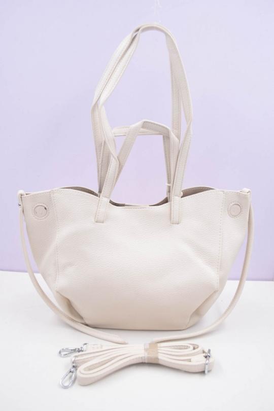 Sacs à main Maroquinerie Taupe clair Systyle 8567 Efashion Paris