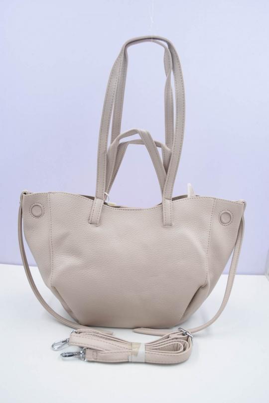 Sacs à main Maroquinerie Taupe clair Systyle 8567 Efashion Paris