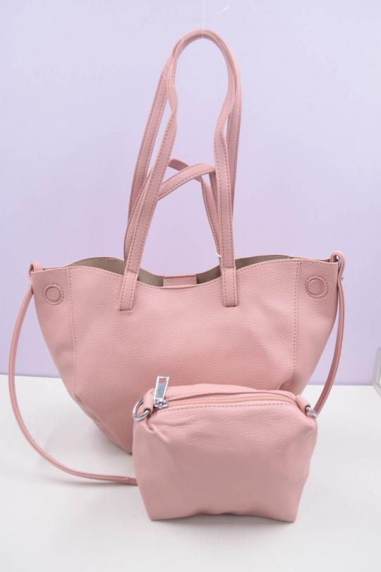 Sacs à main Maroquinerie Taupe clair Systyle 8567 Efashion Paris