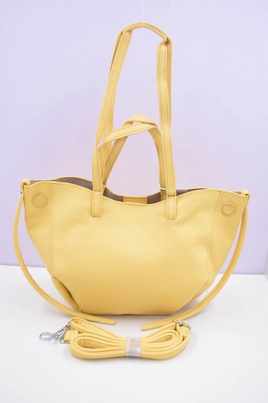 Sacs à main Maroquinerie Taupe clair Systyle 8567 Efashion Paris