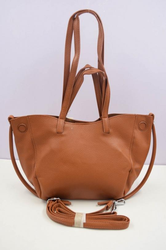 Sacs à main Maroquinerie Taupe clair Systyle 8567 Efashion Paris