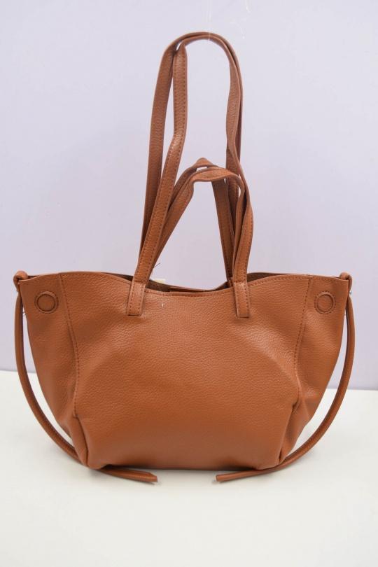 Sacs à main Maroquinerie Taupe clair Systyle 8567 Efashion Paris