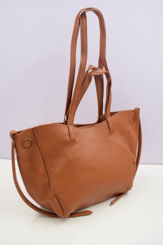 Sacs à main Maroquinerie Taupe clair Systyle 8567 Efashion Paris