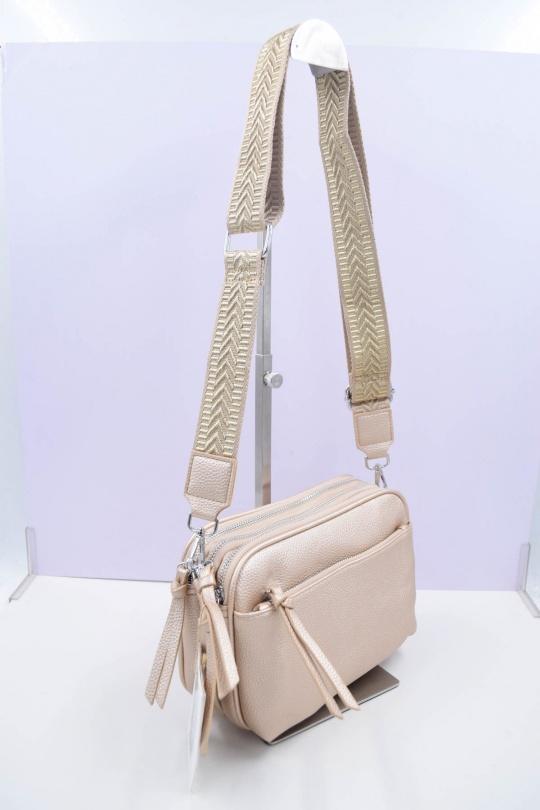 Sacs à bandoulière Maroquinerie Jaune Systyle 379 Efashion Paris