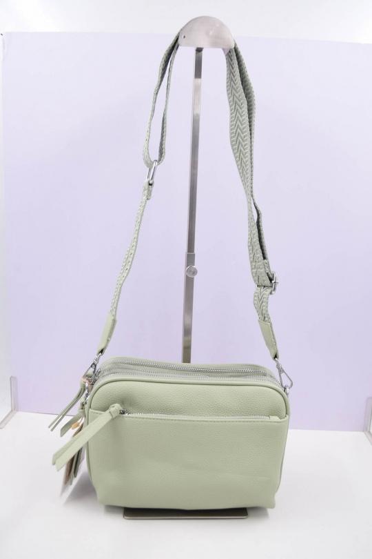 Sacs à bandoulière Maroquinerie Jaune Systyle 379 Efashion Paris