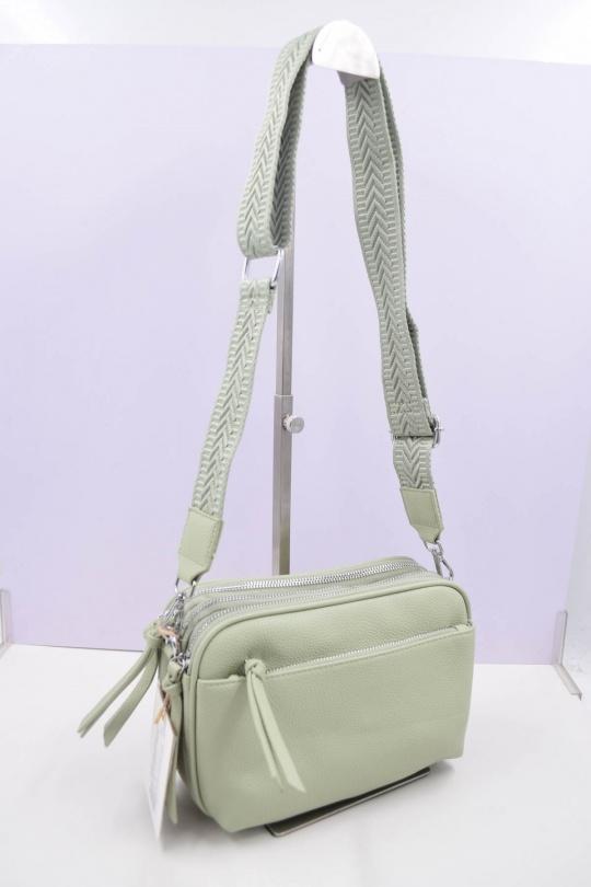 Sacs à bandoulière Maroquinerie Jaune Systyle 379 Efashion Paris