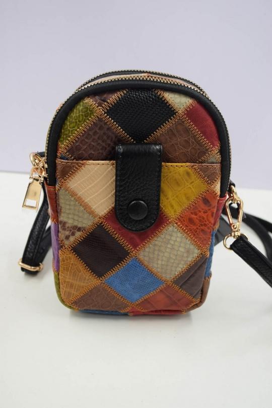 Shoulder bags Bags Black Systyle 1359-FLORAL PATTERN Efashion Paris