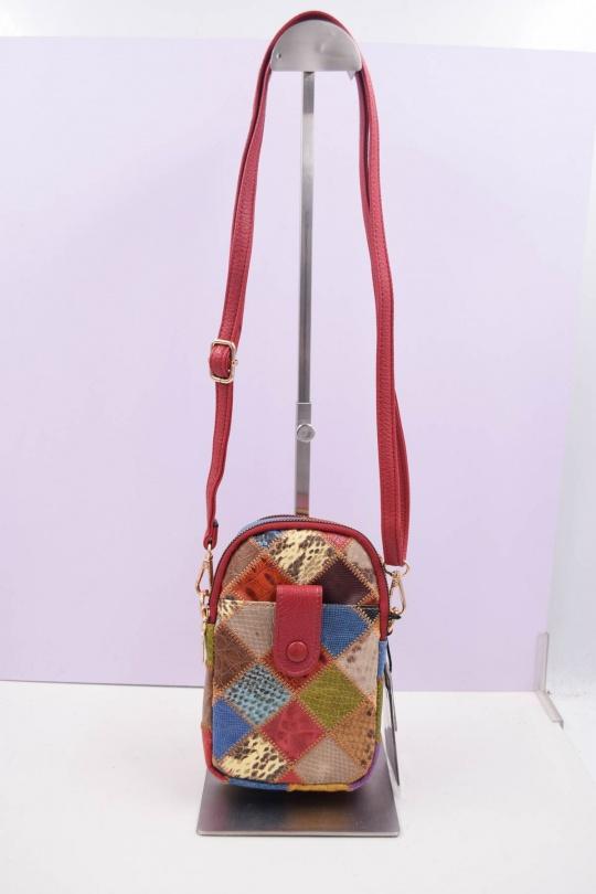 Sacs à bandoulière Maroquinerie Noir Systyle 1359-FLORAL PATTERN Efashion Paris