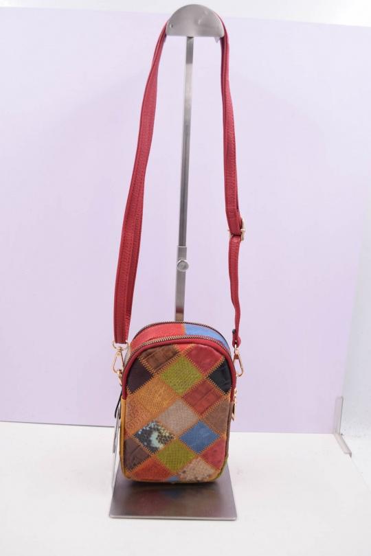 Sacs à bandoulière Maroquinerie Noir Systyle 1359-FLORAL PATTERN Efashion Paris