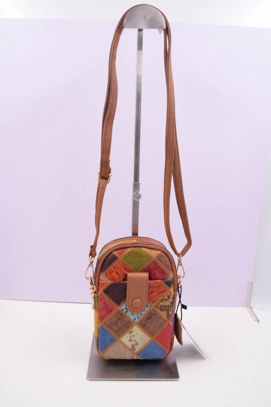 Sacs à bandoulière Maroquinerie Noir Systyle 1359-FLORAL PATTERN Efashion Paris