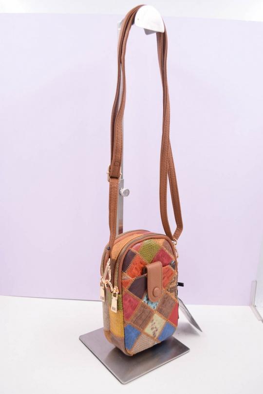 Sacs à bandoulière Maroquinerie Noir Systyle 1359-FLORAL PATTERN Efashion Paris